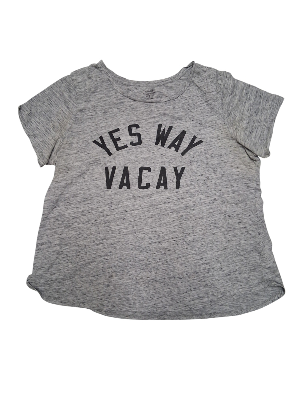 ✨️3 For $15✨️ Old Navy Graphic Tee Gray VGUC Size XL